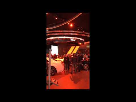 Gtek Electronics grace auto show using Gtek curveable LED Display series that seperate from others.