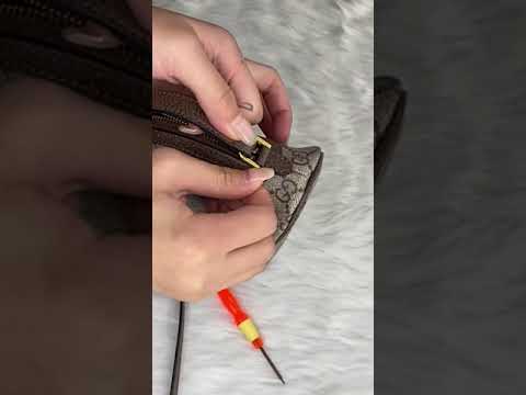 GUCCI OPHIDIA LARGE COSMETIC CASE renovate to a crossbody bag -www.kdaustralia.com