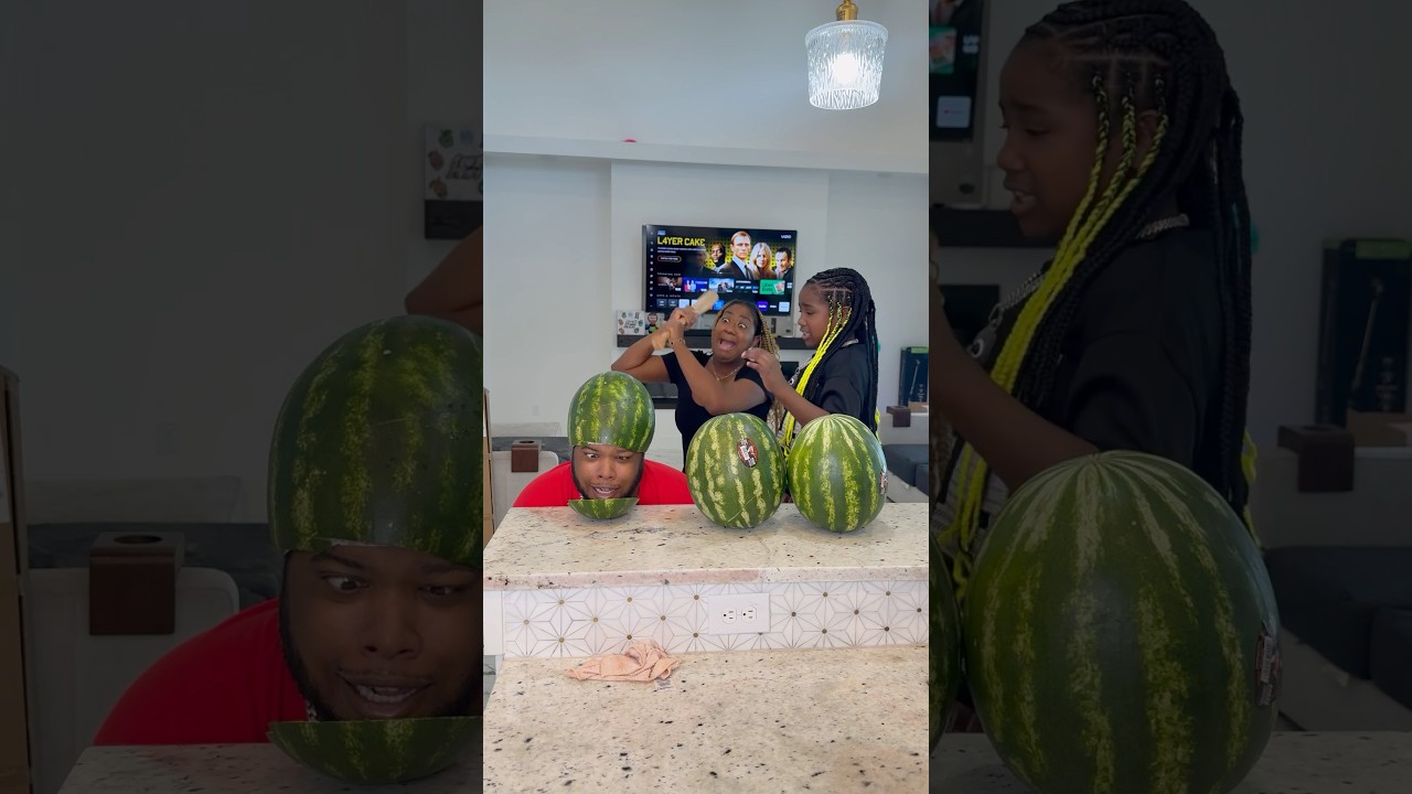 Guess the fake watermelon ? 😱 #shorts