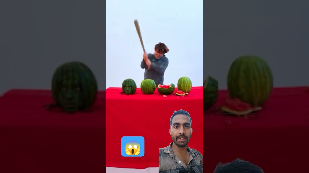 Guess the real watermelon.