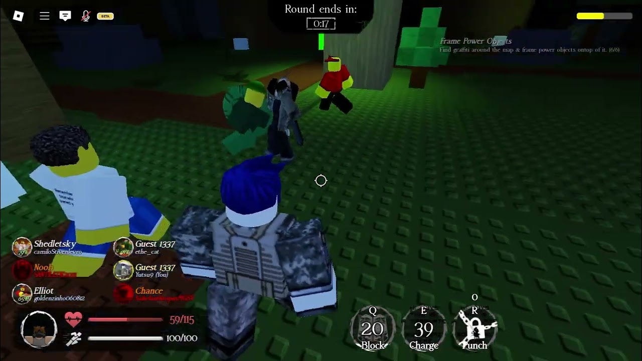 guest 1337 punch compilation | forsaken roblox