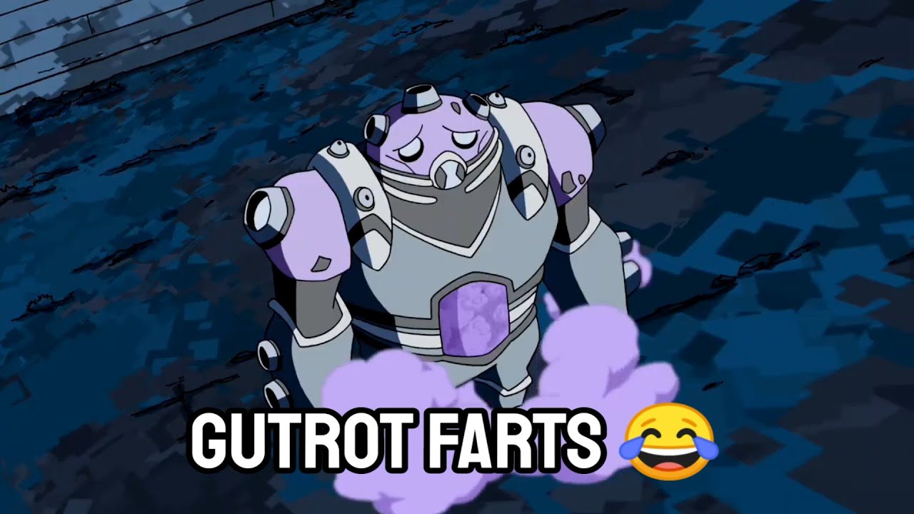 Gutrot Farts 😂😂😂! #shorts #ben10 #ben10shorts