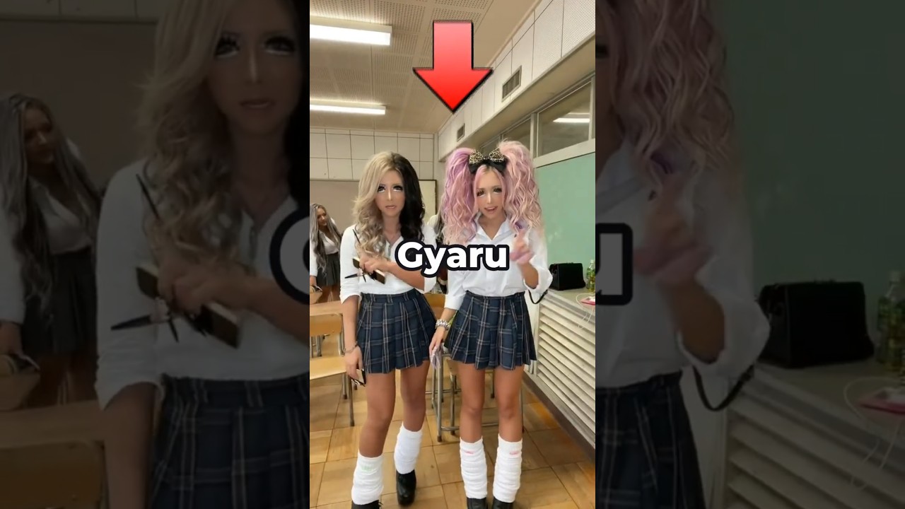 Gyaru Girl: Japan's Most HATED Fashion Rebels #shorts #japan #gyaru
