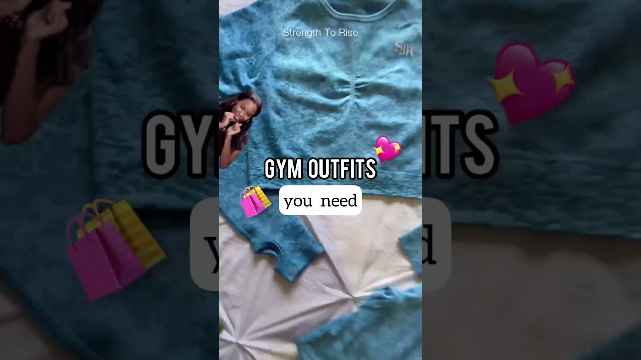 Gym Outfits Every Gym Girl Needs!💖 Activewear Try On Haul + Gym Fits #Shorts