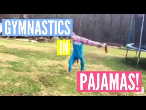 Gymnastics in Pajamas!