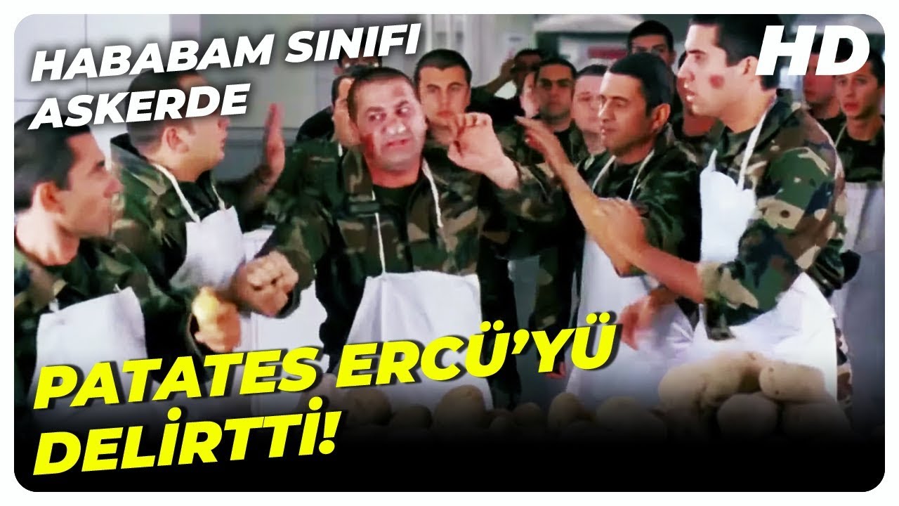 Hababam Patates Soyuyor | Hababam Sınıfı Askerde Türk Komedi Filmi | Şafak Sezer Filmleri