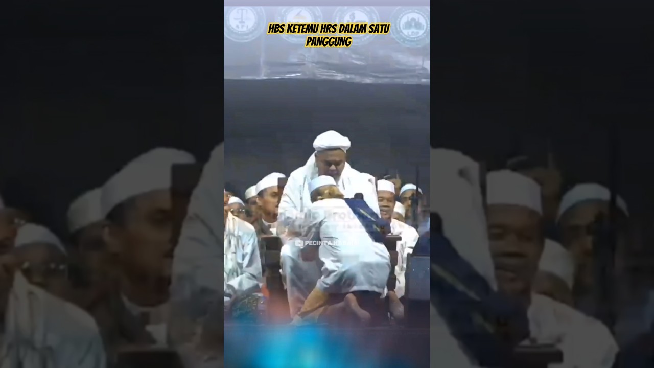 Habib bahar ketemu habib rizieq satu panggung