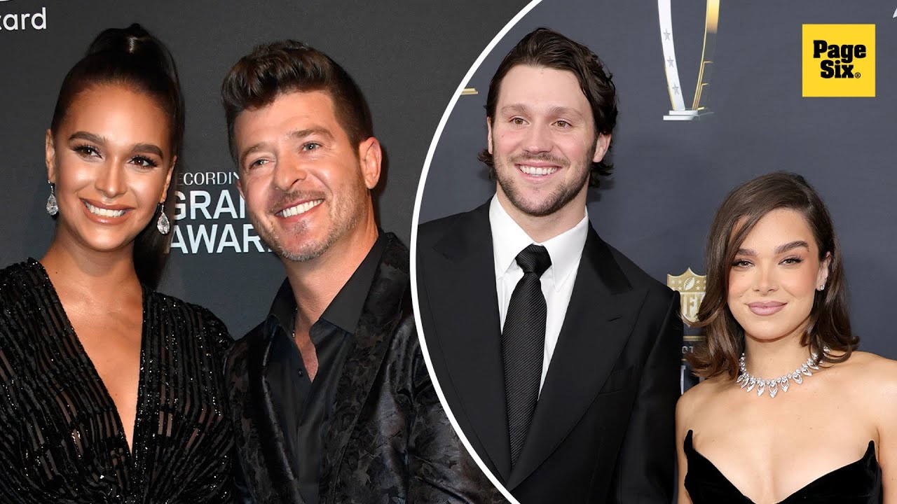 Hailee Steinfeld, Robin Thicke kick off wedding season & more celeb love | Page Six Love Bomb