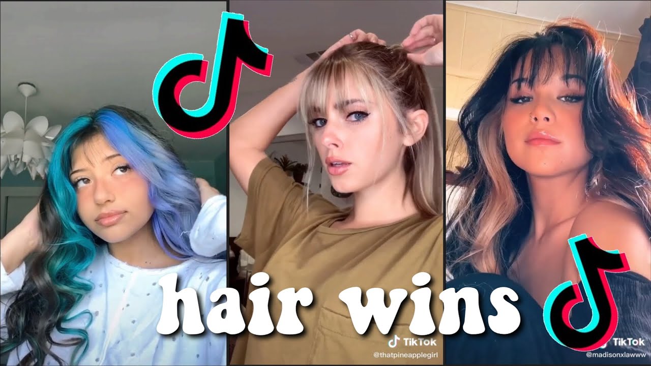 Hair dying/cutting WINS | tiktok compilation 💛