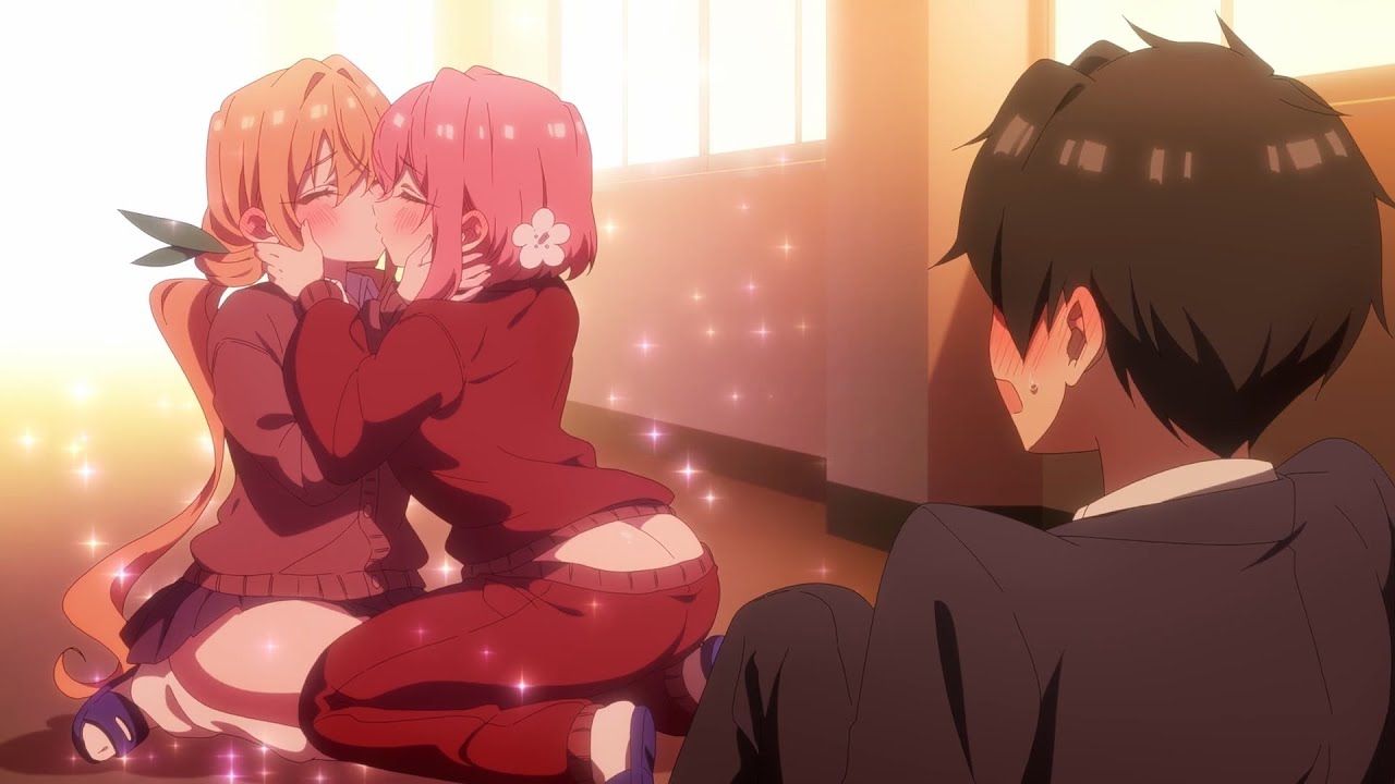 Hakari and Karane kiss... 🎬 Hyakkano