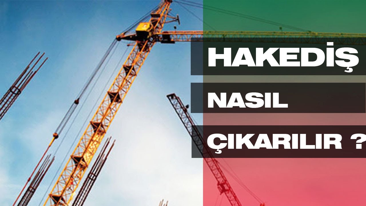 HAKEDİŞ NASIL ÇIKARILIR ? İcmal,yeşildefter bonus..