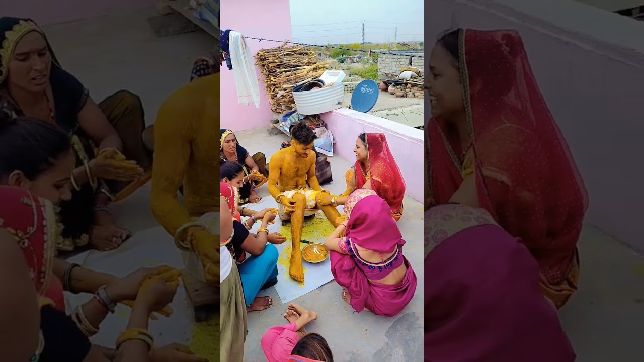 haldi rasham.. indian wedding