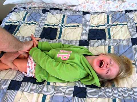 Haley is ticklish