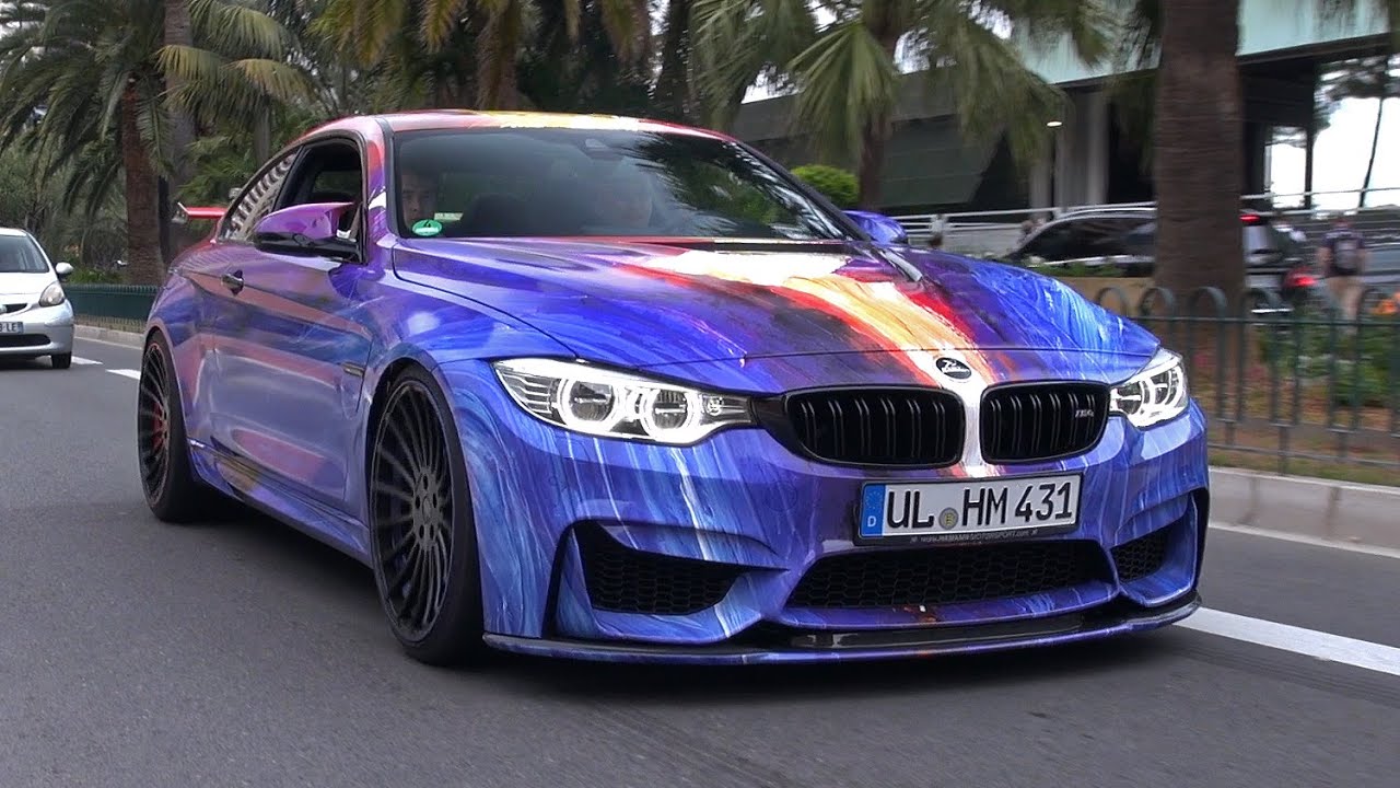 Hamann BMW M4 Art Car - BRUTAL Accelerations & TUNNEL REVS!