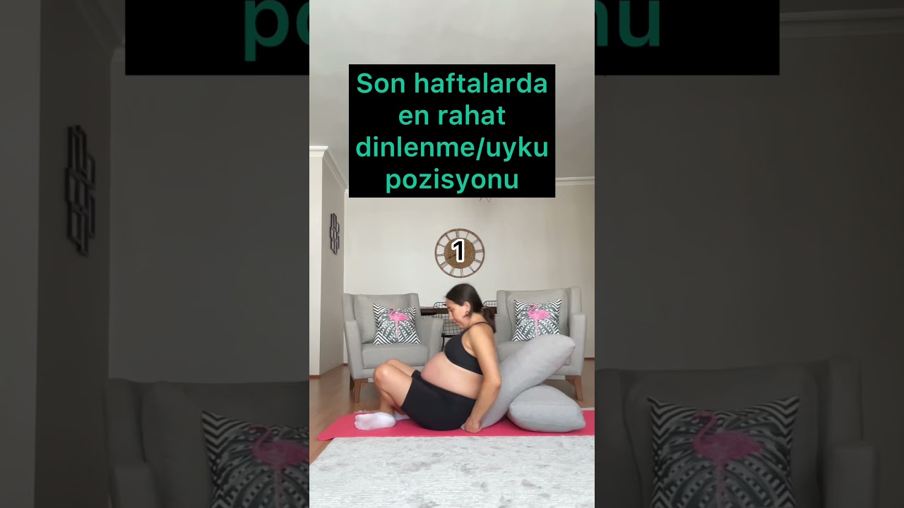 Hamilelikte en rahat dinlenme pozisyonları