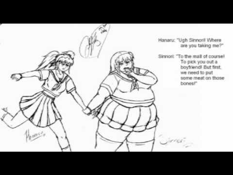 Hanaru and Sinnori wg comic
