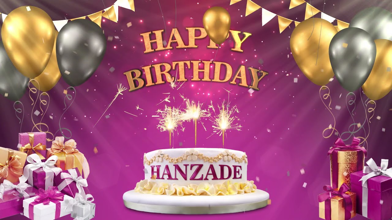 HANZADE | İYİKİ DOĞDUN 2021 | Happy Birthday To You | Happy Birthday Songs 2021