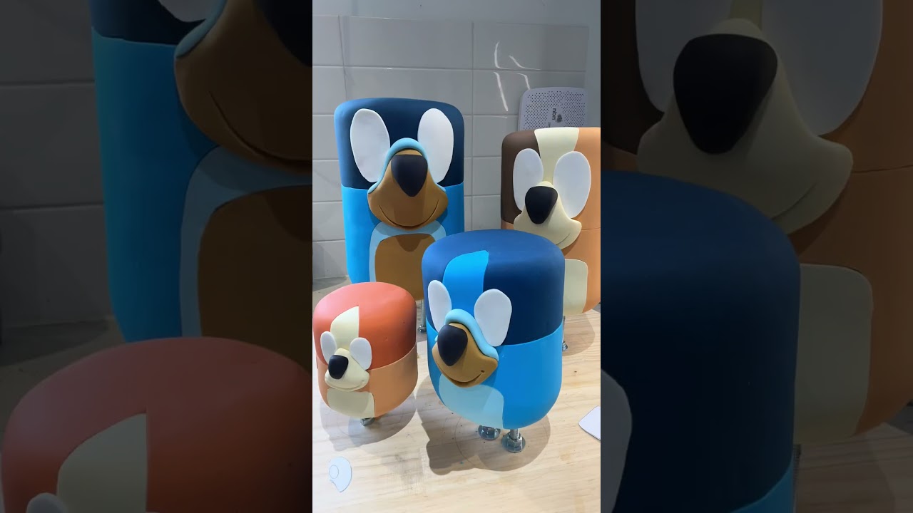 Happy 5 Years of Bluey Cake! 🎂 | Bluey #ytshorts
