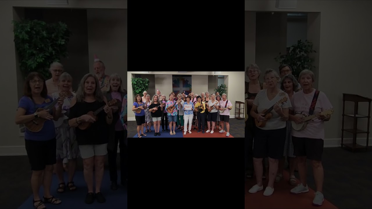 Happy Birthday, Angie! Joy Ukulele Club #ukulele #happybirthday #birthdaygreetings