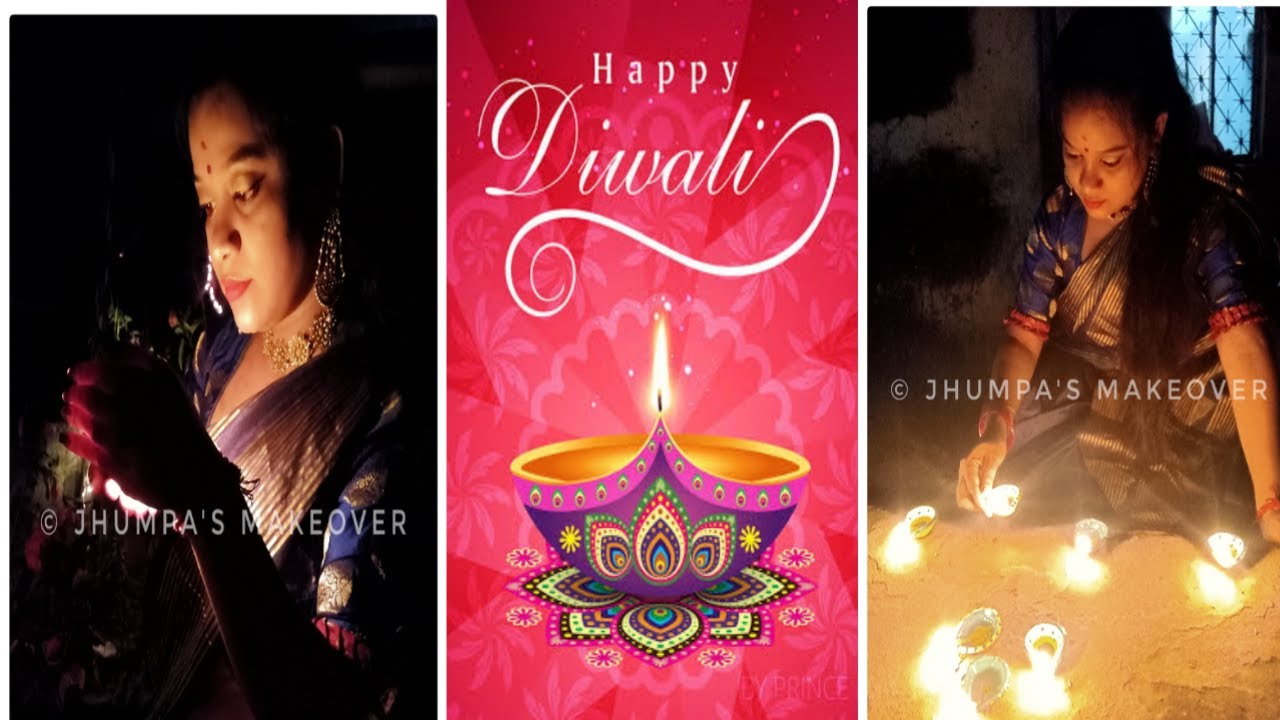Happy Diwali to you all🕯️🌃 | Diwali Special Video | Jhumpa Das | Jhumpa's Love | Jhumpa's Makeover