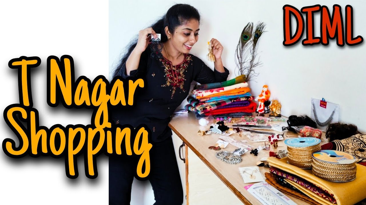 HAPPY SHOPPING🌟| #DIML | #TNagar Shopping Vlog | #Sharmy's Vlogs❤️