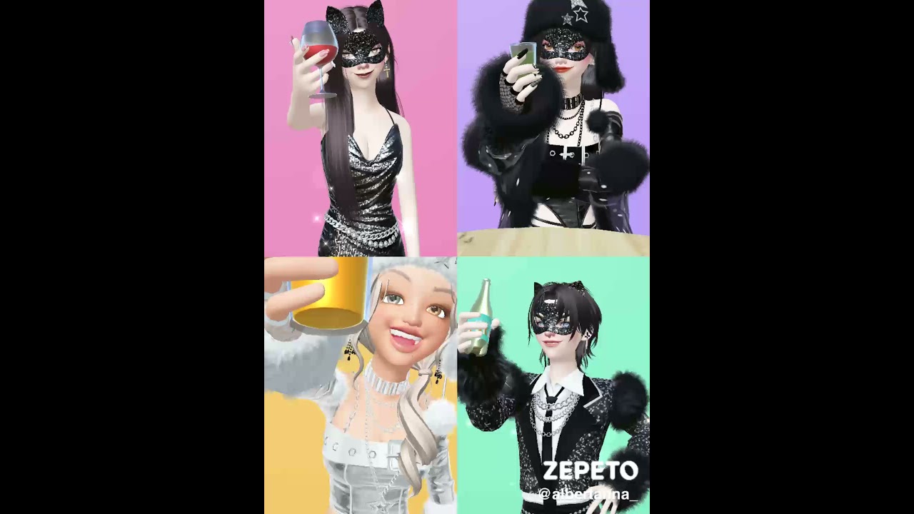 #happynewyear #weliketoparty #shorts #youtubeshorts #anna #audrey #jessi #albert #shortvideo #zepeto