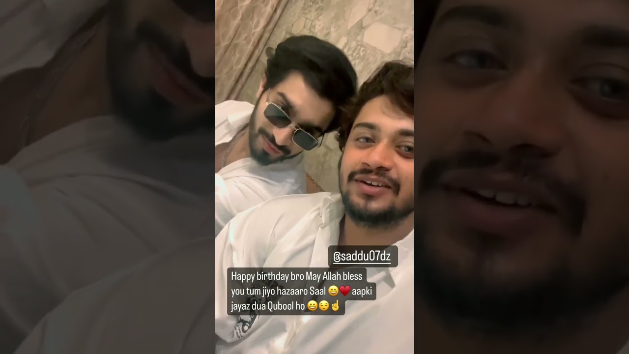 Hasnain Khan And Saddu 07 Birthday Celebration #shorts