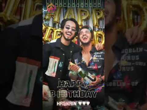 Hasnain Khan Birthday Celebration With HisTeam 07 Friends 👍👍