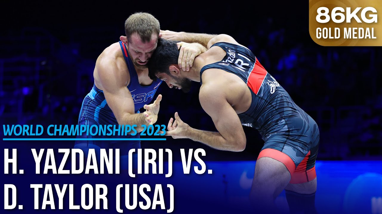Hassan YAZDANI (IRI) vs. David TAYLOR (USA) | Senior World Wrestling Championships 2023 | Gold Medal