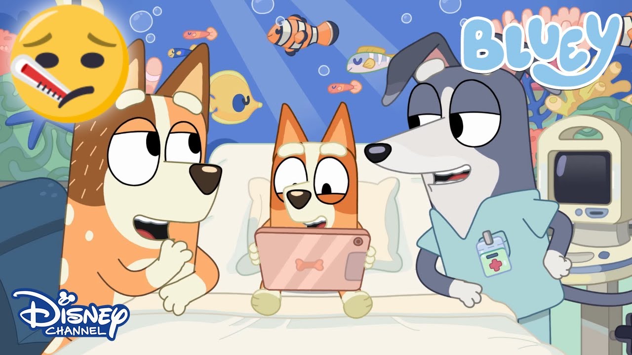 Hastalık😓 | Bluey | Disney Channel TR