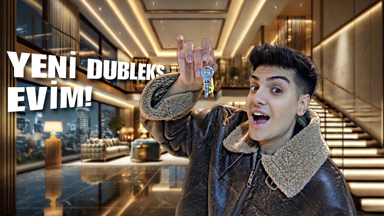 HAYALLERİMDE Kİ DUBLEKS EVE TAŞINIYORUM! BOŞ EV TURU! MELİH YILDIRIM