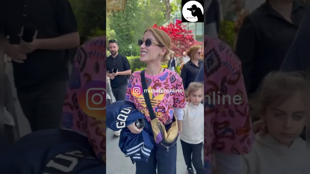 Hazal Kaya ve kızı bebek festivalinde.. #keşfet #festival #hazalkaya #new #magazin