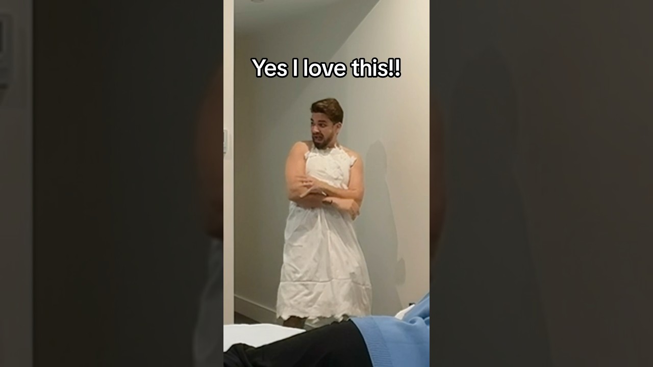 He is my Lady 🤣🤪 #shorts #couple #prank