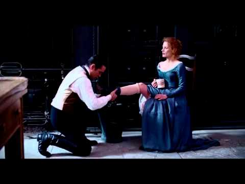 He Kisses Jessica Chastain's Boots