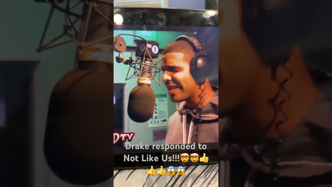 He responded!! 😱😱☹️ #rap #drakes #hiphop #lyrics #music #funny