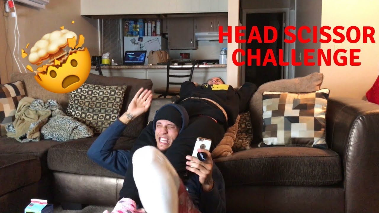 HEAD SCISSOR CHALLENGE!