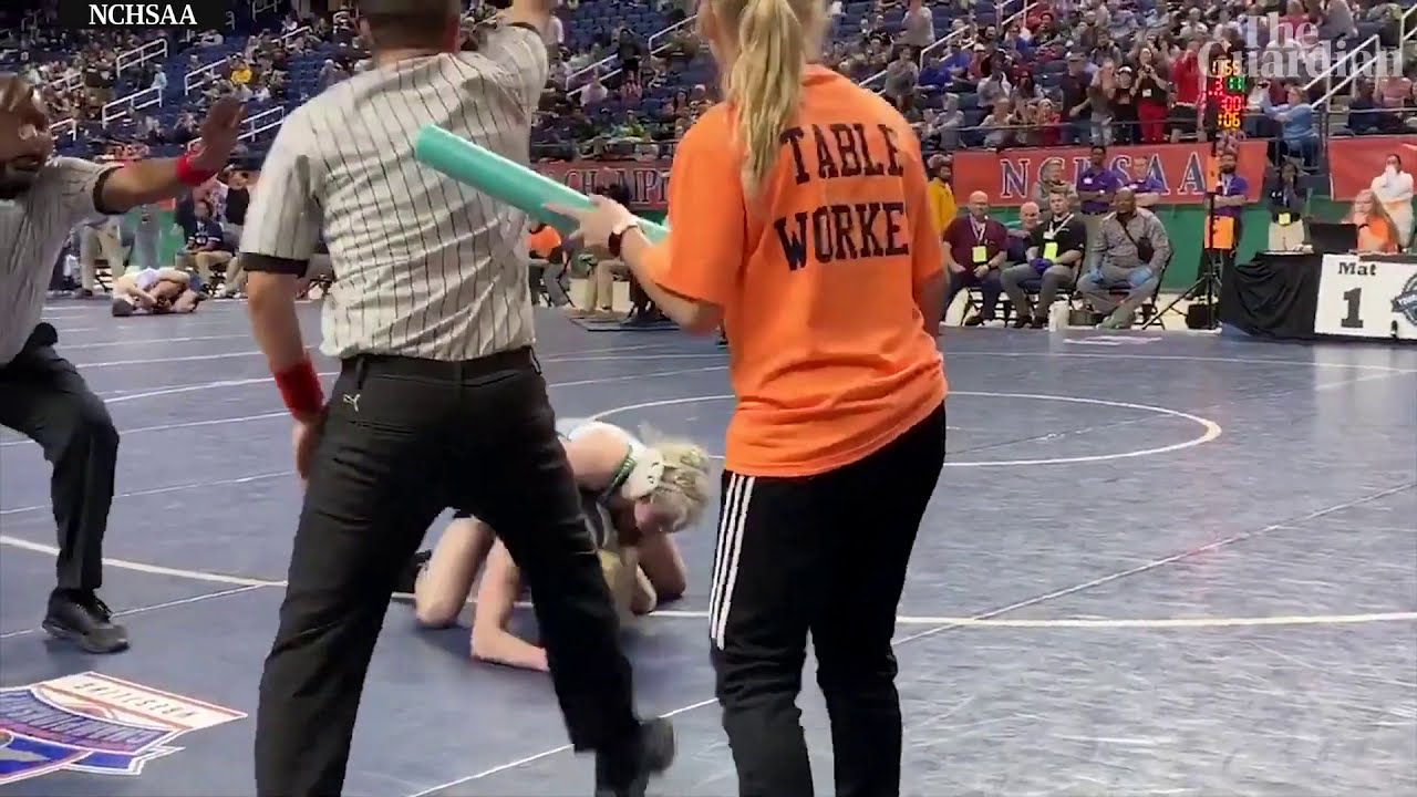 Heaven F. Wins State Wrestling Championship (Feb. 2020)