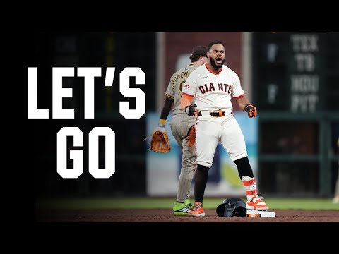 Heliot Ramos' ELECTRIC Game-Tying Double | Padres vs. Giants