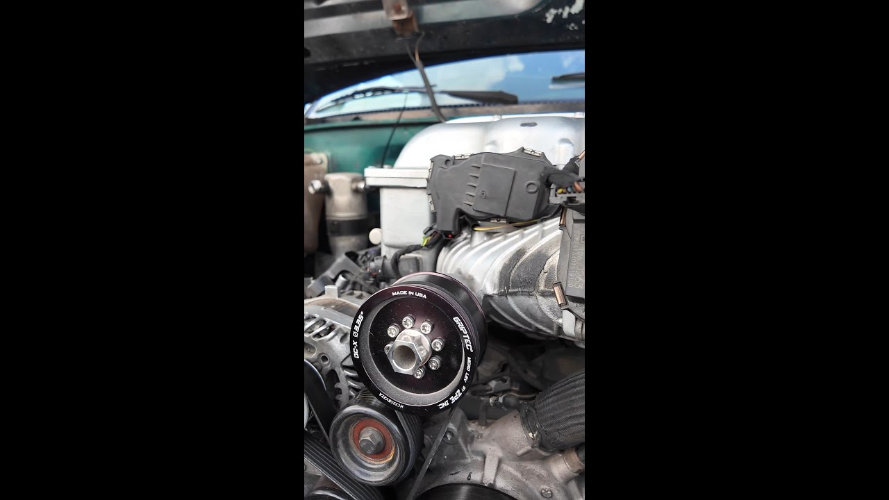 Hellcat Supercharger On A LS!!