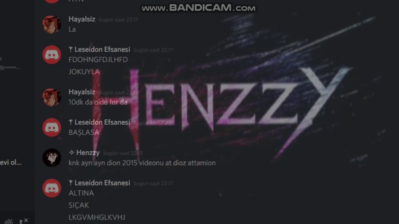 Hennzy vs Leseidon Efsanesi ( Sanal Bırakmasina Nick Salmasina