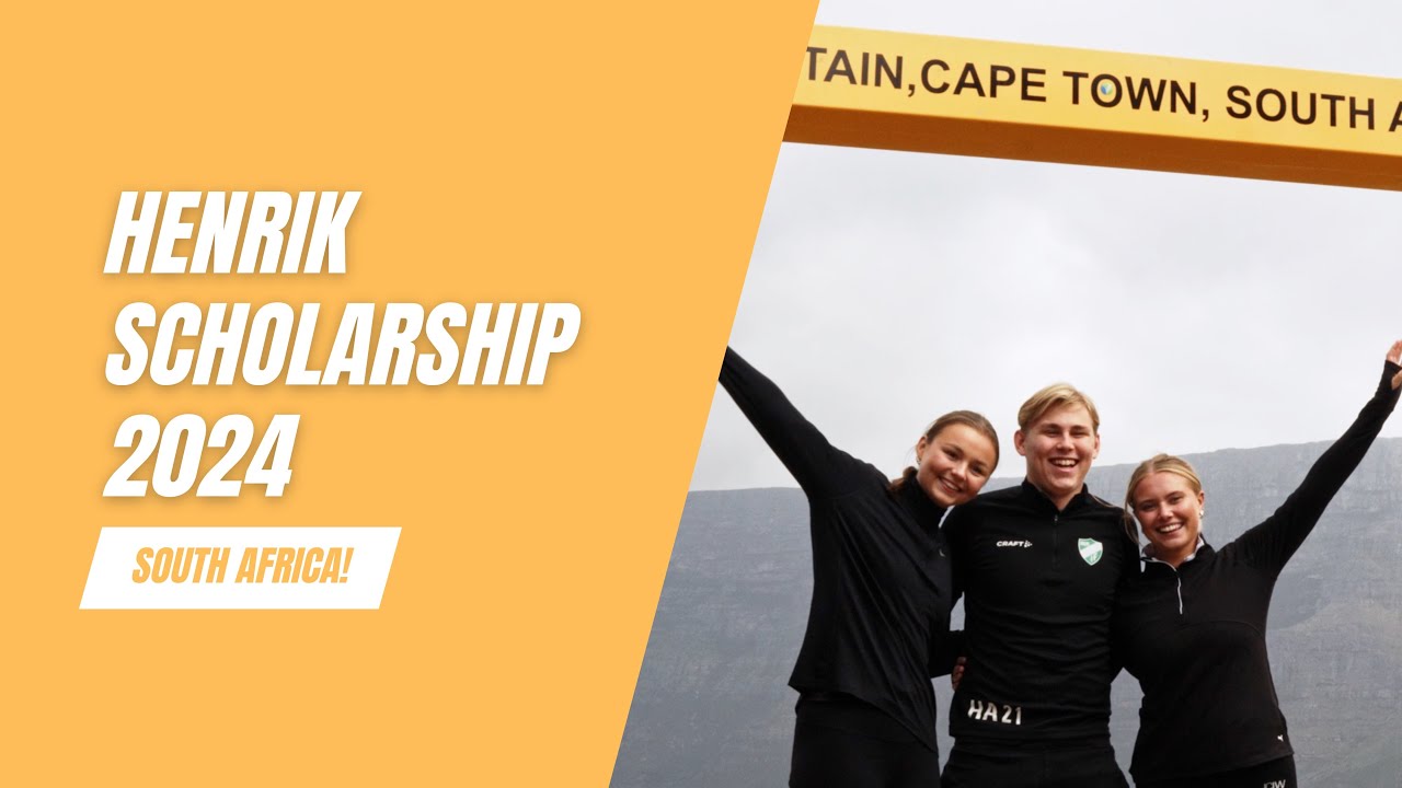 Henrik scholarship 2024.
