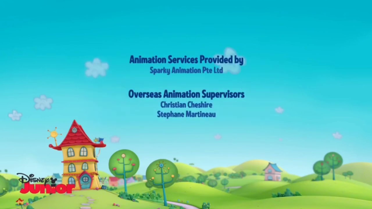 Henry Hugglemonster End Credits - Disney Junior Latin America