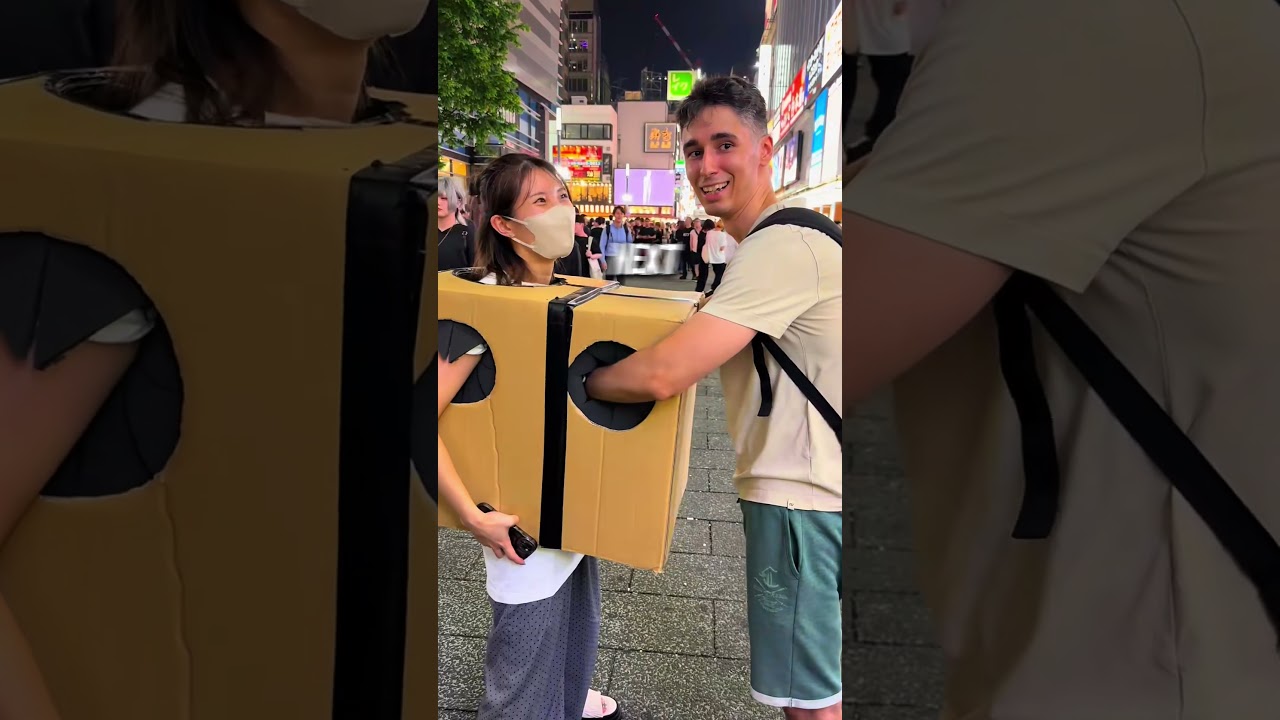 Here's the Crazy Japanese Girls Box Challenge! #games #japanese #challenge