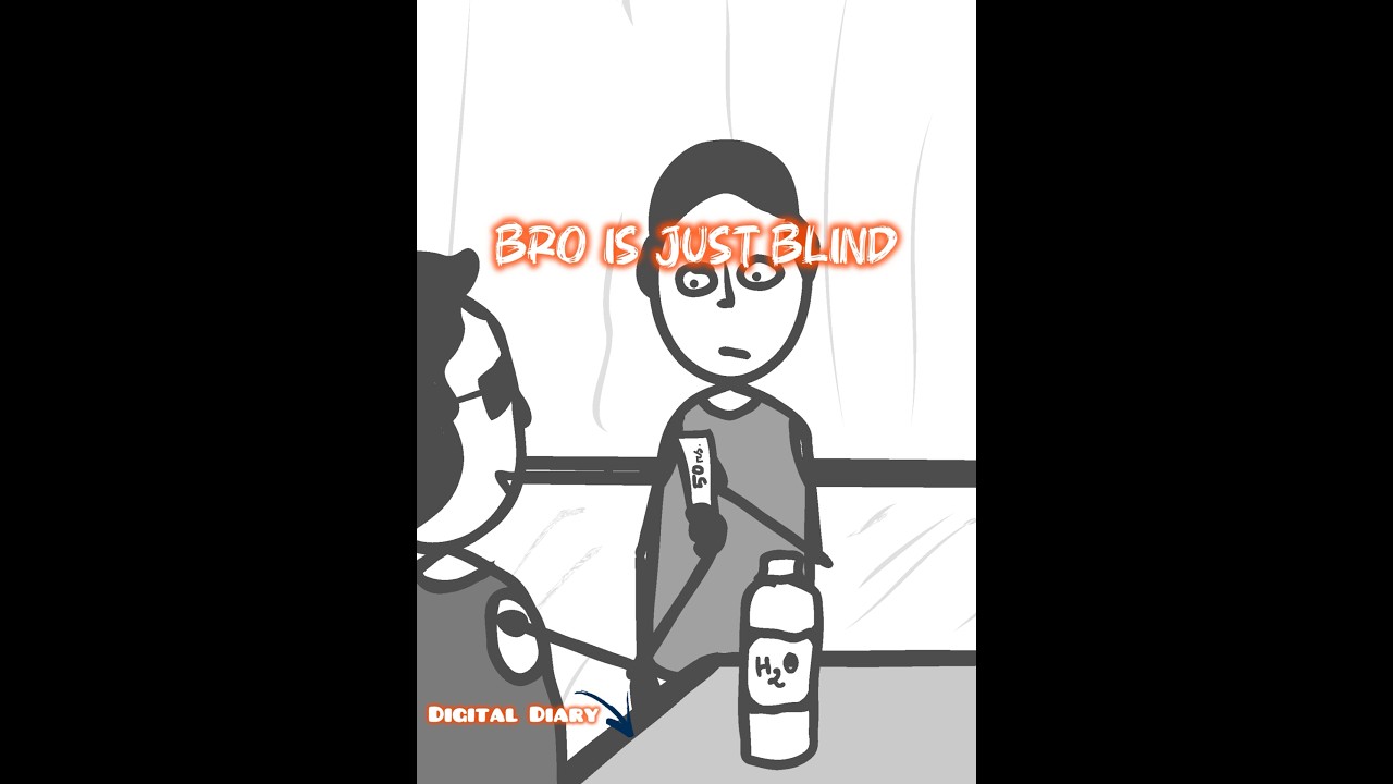 Here’s The Trick For Blind People #shortfilm #animation #digitaldiary