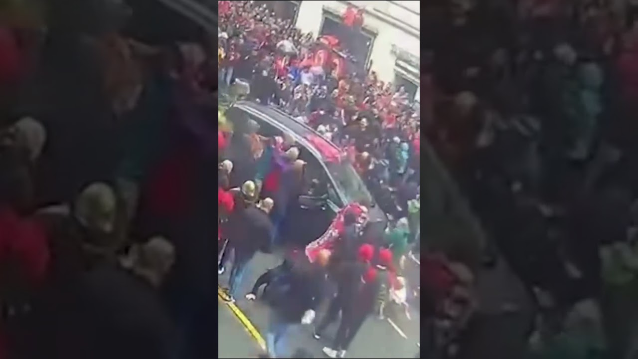 Hero Liverpool fans pull driver from after parade horror