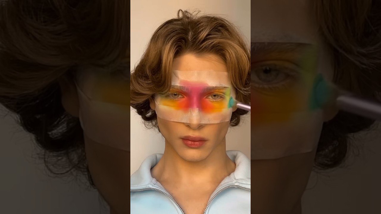 He’s like a Rainbow #art #makeup #artist #shorts