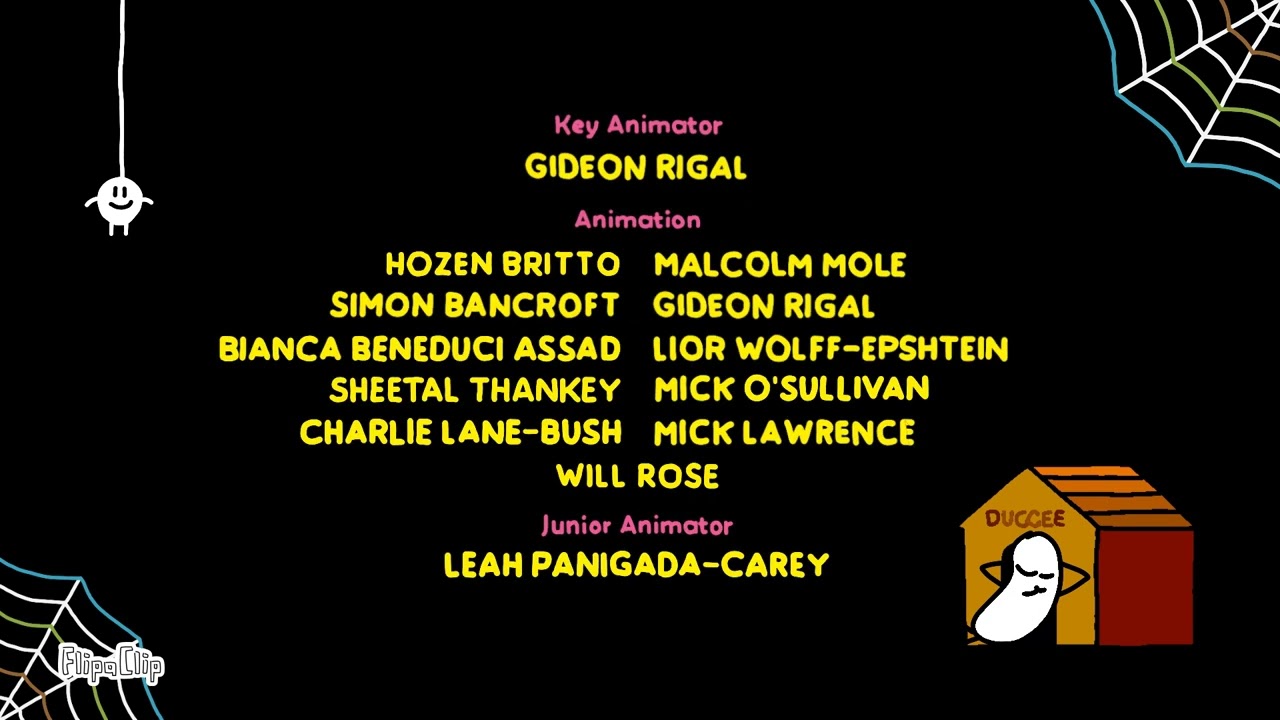 Hey Duggee The Spooky Badge Credits