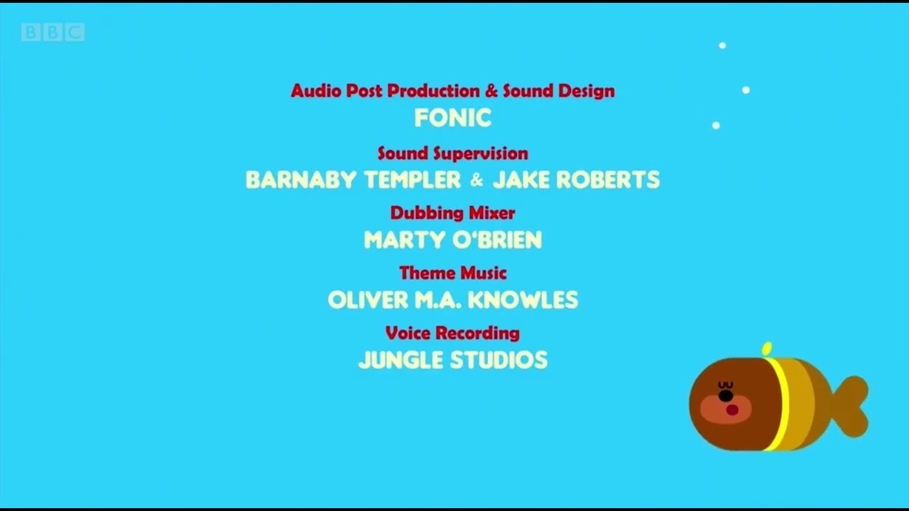 Hey Duggee The Water Badge Credits