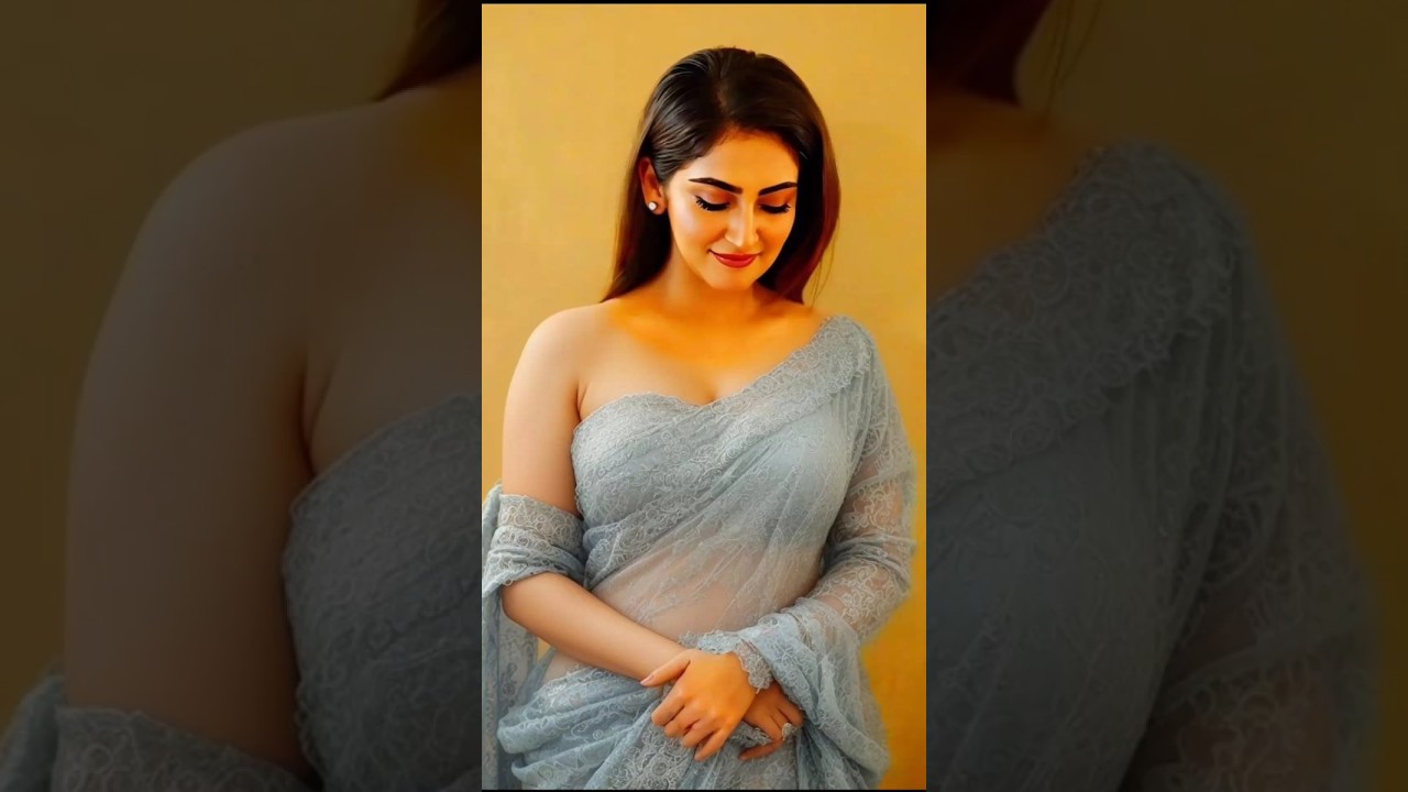 hiba bukhari bold saree shoot 💞#trendingvideo #shortviral #hibabukhari #youtubeshorts