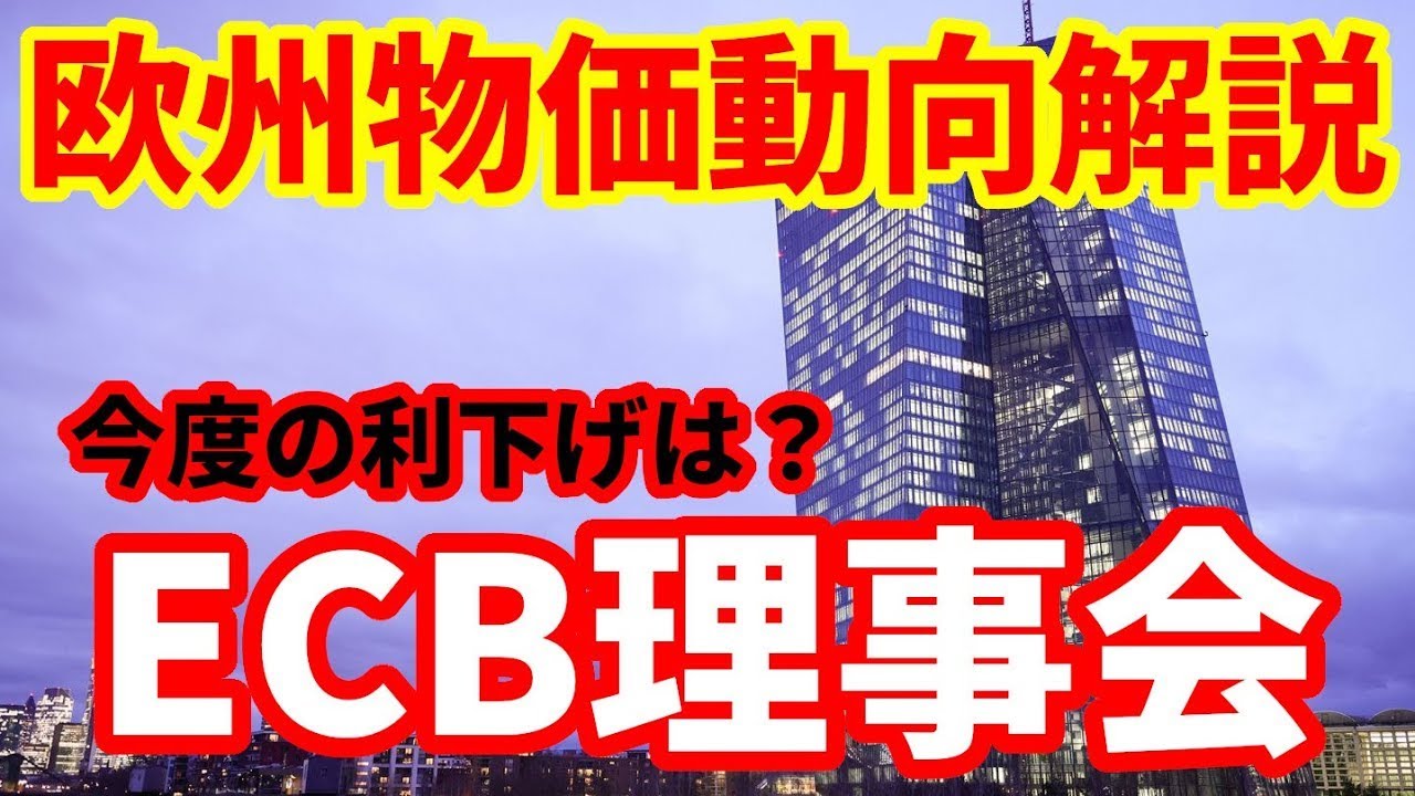 【欧州経済】ユーロ圏消費者物価指数HICP解説！ECBの今後の利下げ見通しについて
